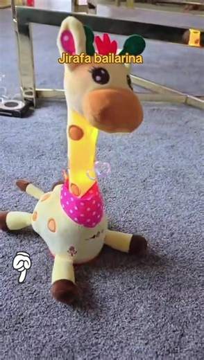 Juguete de Jirafa Bailarina y Habladora, Animal de Peluche para Bebés que Repite lo que Dices, Jirafa Musical Electrónica que Brilla, Regalos para Niños Pequeños de 1 a 3 Años#jirafa #bailarina #paraniñosyniñas #tiktokshopstockup