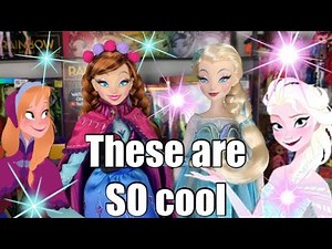 CONCEPT ART DOLLS?! FROZEN ANNA & ELSA COLLECTOR DOLL SET- Disney limited edition (by Brittney Lee)