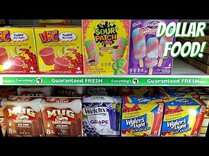 COME WITH ME TO THE DOLLAR TREE FOOD EDITION SUMMER 2018