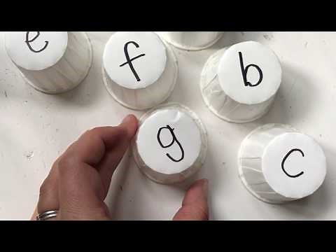Phonics Cups Word Building Game