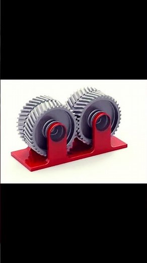 Double Helical Gears | Precision in Motion #CATIA #simulation #animation #kinematics