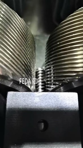 FEDA CNC Thread Rolling Machine is Tool for High-End Precision Parts Machining. #manufacturing