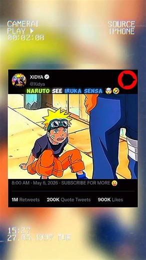 NARUTO SEE IRUKA SENSA 🤯🤣 #shortvideo #viral #naruto #narutoshippuden #jiraya