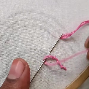 Coral Stitch : Hand Embroidery Stitch for Beginners | DB's Embroidery