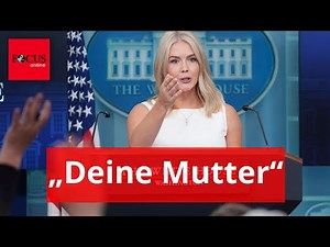 "Your mother": Trump spokeswoman answers journalist's question