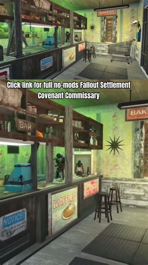 Commissary at Covenant no mods Fallout Settlement