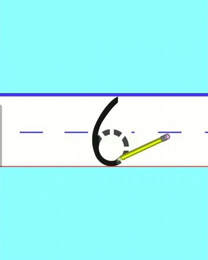 How to write number 6