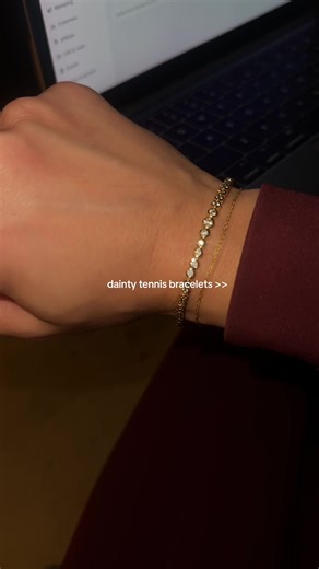 This bracelet is stunning 🫶 #tennisbracelet #bracelets #bracelet