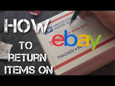 How to return items on Ebay