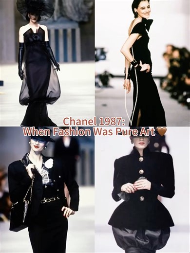 Chanel 1987: When fashion was pure art