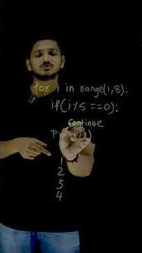 Continue Loop in Python