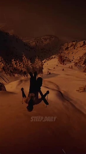 What skis do you have? #steep #skiing #game #ps5 #steepclip