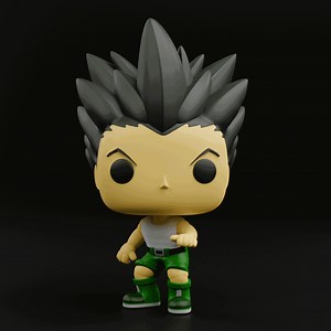 Gon Freecss funko pop from the anime hunter x hunter