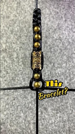 How to make a macrame bracelet with beads/ men bracelet/ elegant bracelet for men!