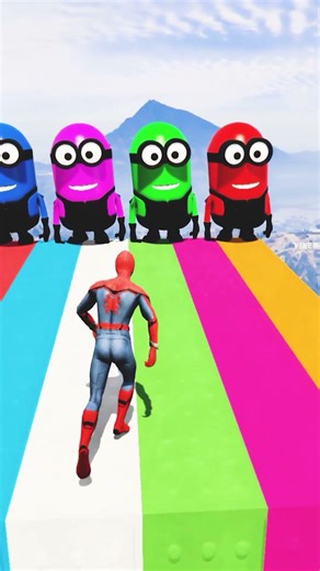 GTA 5 Epic Water Ragdolls Spiderman Jump/Fails Ep 14 #shorts