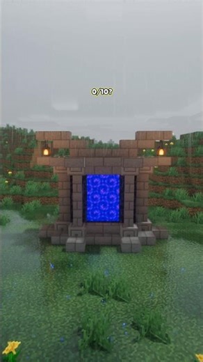Minecraft Portal Design 🌸💗 #minecraft