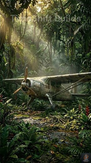 Abandoned Jungle Airplane Restored to Gold ✈️🌿 #gold