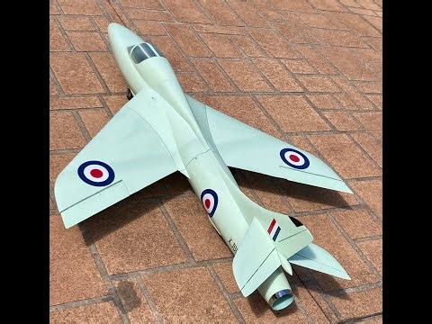 Hunter T.7 second test flight