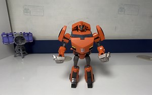 327的TF分享第2期Transformers Animated 08动画 美版 D级 铁皮