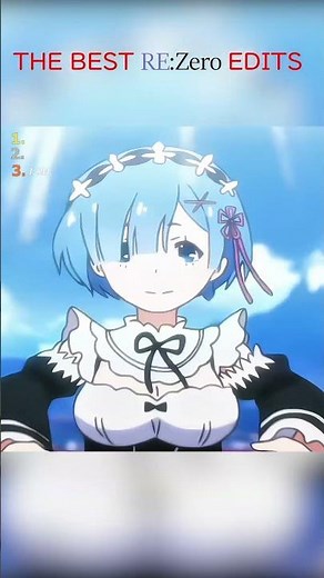 Best ReZero Edits #viral #anime #shorts #rezero