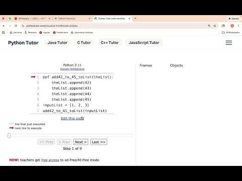 Modify a List in a Function (CS105 at UIUC)