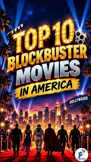 Top 10 Blockbuster movies in America | Blockbuster movies 🇺🇸