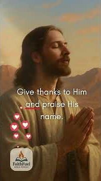 6 Bible Verses About Thanking the Lord #faith #thanksgod #purposefilledlife