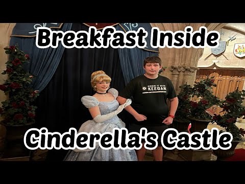 Breakfast at Cinderella’s Royal Table - Inside Magic Kingdom Castle