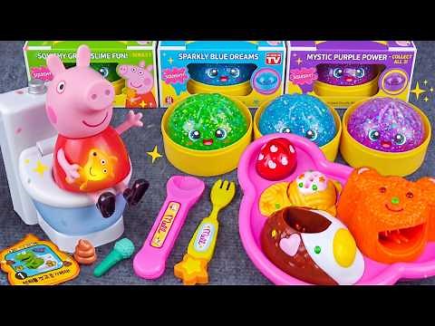 60 Minutes Satisfying with Unboxing Peppa Pig Super Playground & Dumpling Squishy ASMR｜Review Toys