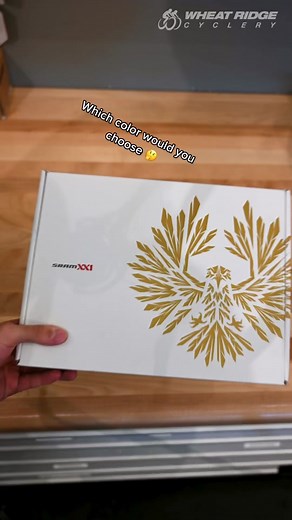 Which XX1 cassette color is you favorite? Gold 🥇, Bronze 🥉, or Oil Slick 🌈? #sram #eagle #bikes