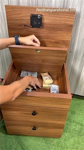 The Safest Place For My Secret Fund #SecretStorage #SmartFurniture #HomeHacks #DIYProjects #ASMR