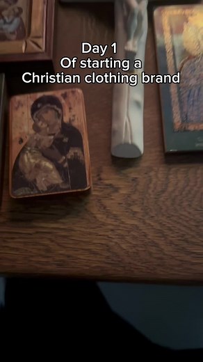 Day 1 of creating a clothing brand✝️☦️ #fyp #foryou #foryoupage #catholic #orthodox #amen #christiantiktok #viral