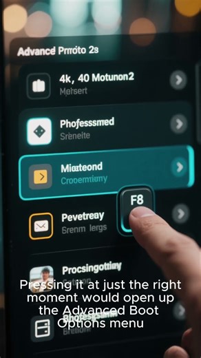 What Happened to the F8 Key in Windows?