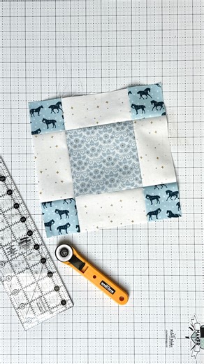 Melissa Mortenson | Quilt Pattern & Fabric Designer | One of my favorite quilting shortcuts! I used this technique and two 5” precut stacks to stitch up my Blue Ribbon shortcut quilt last... | Instagram