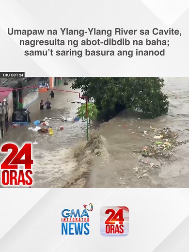 Red Rainfall Warning sa Cavite: Baha at Ilog na Umaapaw