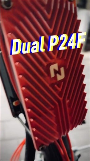 Dual Nucular P24F controller setup on an electric scooter ⚡