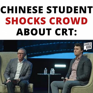 Chinese Student Shocks Crowd About CRT This is a must watch! Subscribe to The Charlie Kirk Show: http://apple.co/2VCxGsh | Charlie Kirk