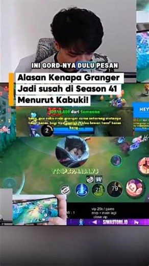 Why Granger is struggling in the current meta #mobilelegends #granger #kabuki
