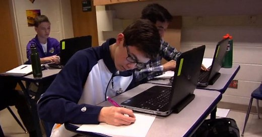 A Roanoke, Virginia, teacher is turning her algebra students into bracketologists