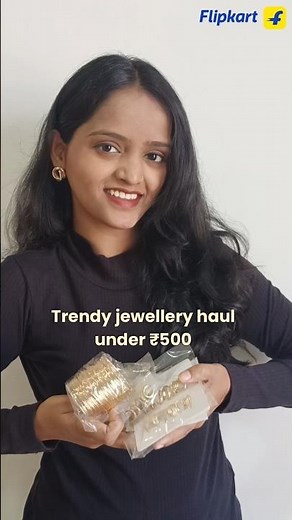 Trendy Jewellery Haul Under ₹500 🔥 Flipkart Finds You NEED! #flipkart