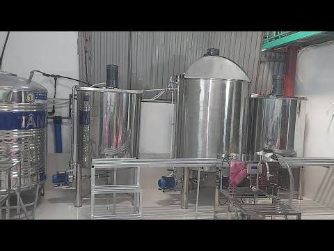 Inside a dishwashing liquid mixing process,control and timing are essential.