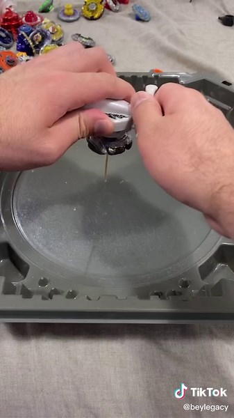 Teeth Beyblade Tricks: Put a Toothpick to the End of a Beyblade
