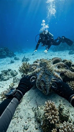 🐙 Where sunlight never reaches, incredible creatures thrive.