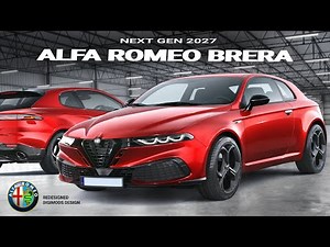 ALFA ROMEO BRERA 2027 A Modern Interpretation of an Iconic Coupe? Redesigned