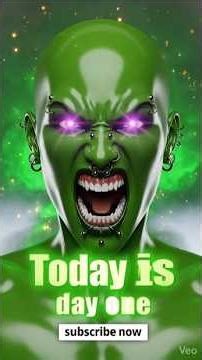 today is day one subscribe now 💥#shorts #ai #alienrageshorts #dayone