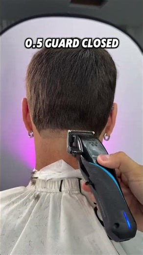 Crispy Back Taper Tutorial Using Clippers #fade #barber #taper