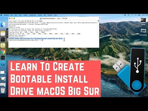 How to Create MacOS Big Sur Bootable USB on Monterey:- [Installer USB Drive macOS Big Sur]