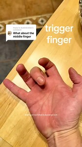 Worried about trigger finger? These easy, follow along finger exercises help reduce stiffness, improve tendon glide, and ease locking or clicking. Just a few reps daily can support smoother finger movement and better hand function over time. #mondaymotivation #healthyeating #exercise #workout #triggerfinger #PT | Physical Therapy Session