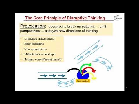 Introduction to Disruptive Thinking