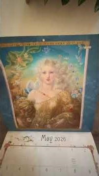 The Lord has made a calendar in my image! Awwwww! So cool and amazing! 😍 👰🏻 #MotherMary 🌹